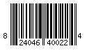 UPC 824046400224