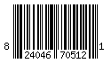 UPC 824046705121