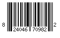 UPC 824046709822
