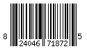 UPC 824046718725